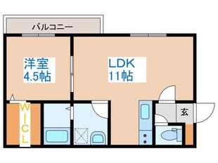 クレステージヒルズの物件間取画像